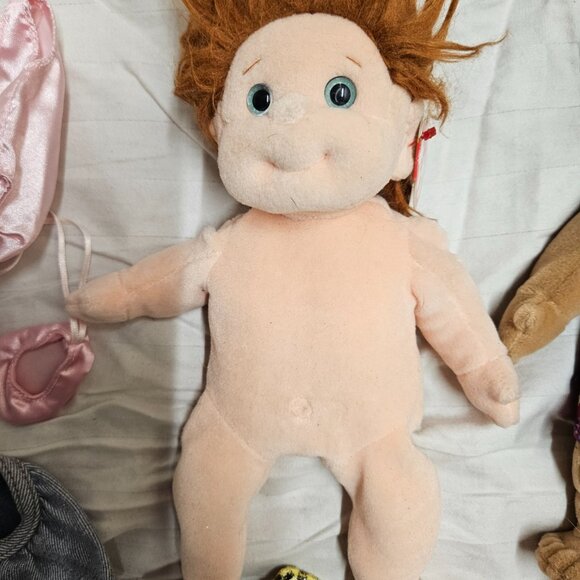Ty Beanie Kids lot 2 of : Ginger & Cutie with Tags and Clothes - Picture 7 of 13